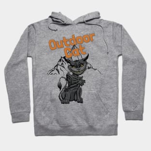 outdoor cat Hoodie